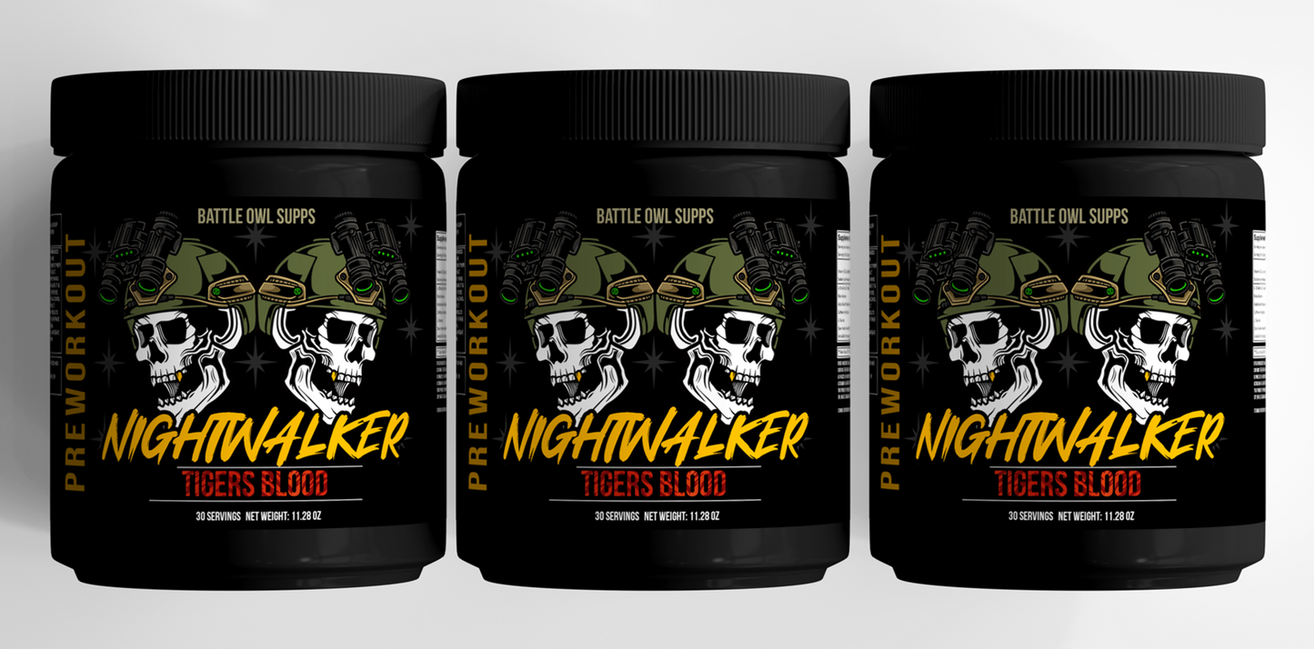 Nightwalker Pre Workout: Tigers Blood